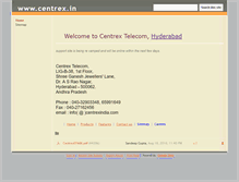 Tablet Screenshot of centrex.in